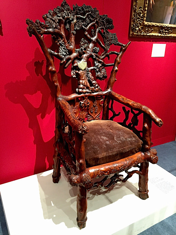 Charter Oak Chair from the Wadsworth Atheneum at the Winter Antiques Show
