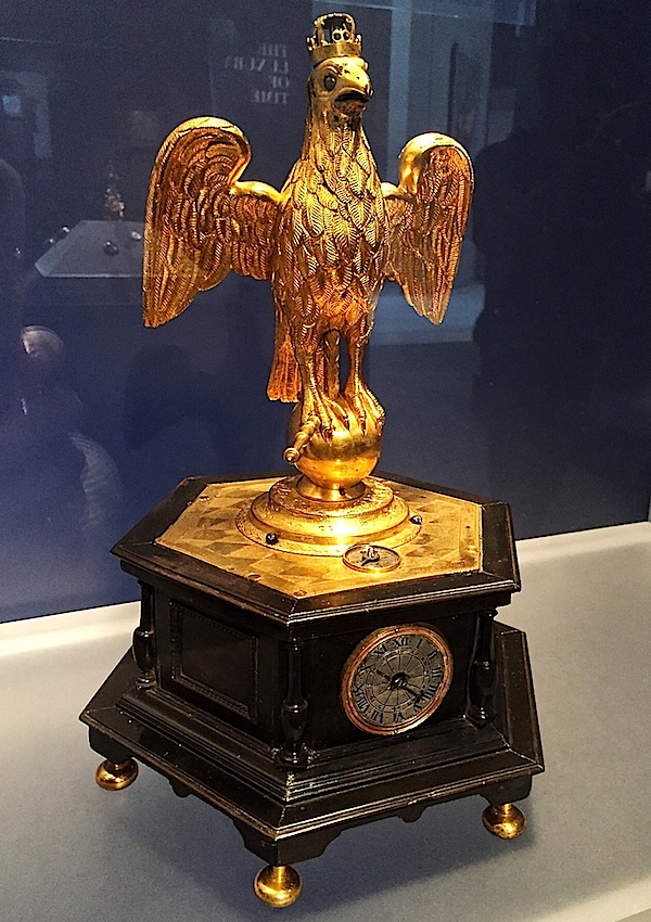 eagle clock automaton at the Met
