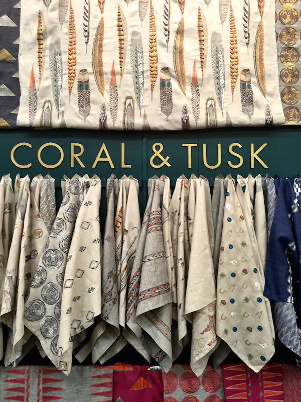 Coral & Tusk at the Architectural Digest Design Show