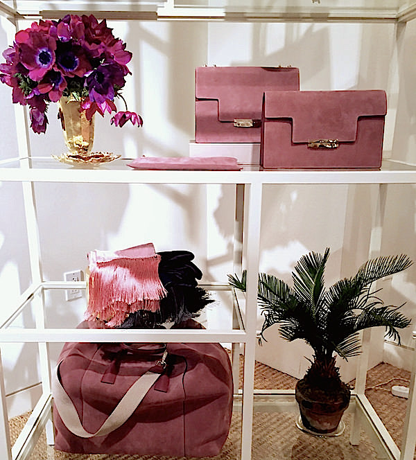 AERIN brown rose fall 2016 accessories