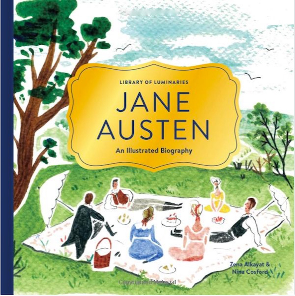 Jane Austen illustrated biography