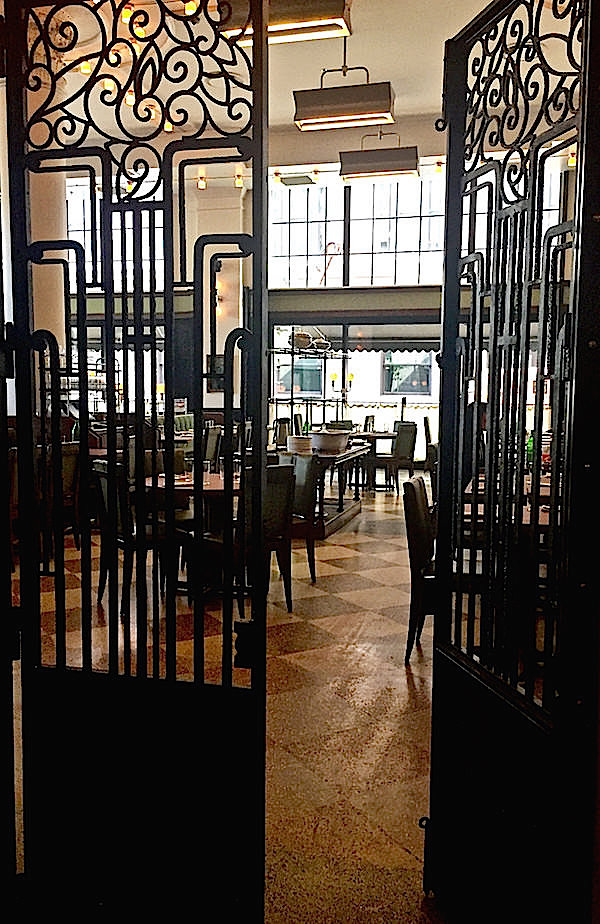 iron gates in Ace Hotel New Orleans