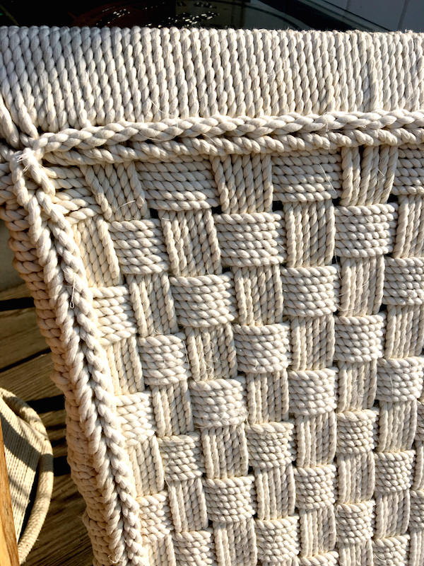 Space Nantucket rope chair
