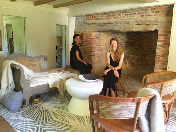 NYSID students Tom Elka and Larissa Moutrier at Nantucket by Design
