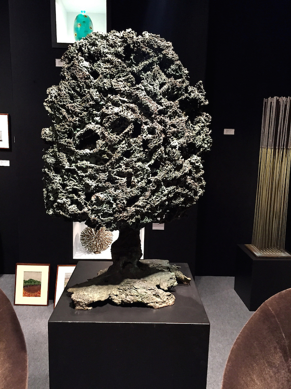 Bertoia sculpture from Lost City Arts at the Winter Antiques Show 2015