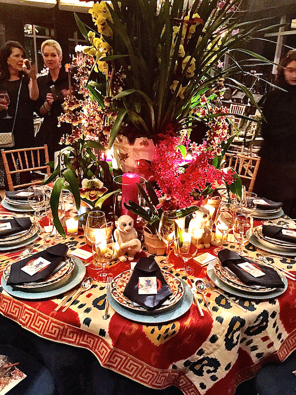 stylish entertaining with Danielle Rollins at the NYBG Orchid Dinner