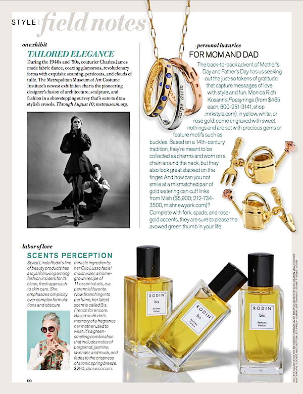 Field Notes on Style in Veranda Magazine