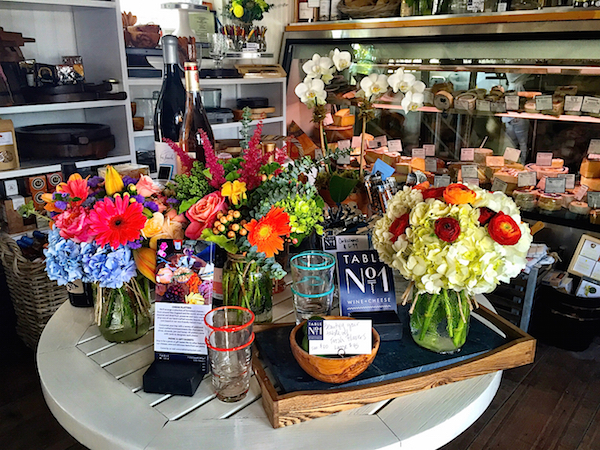 Flowers at Table No. 1 Nantucket