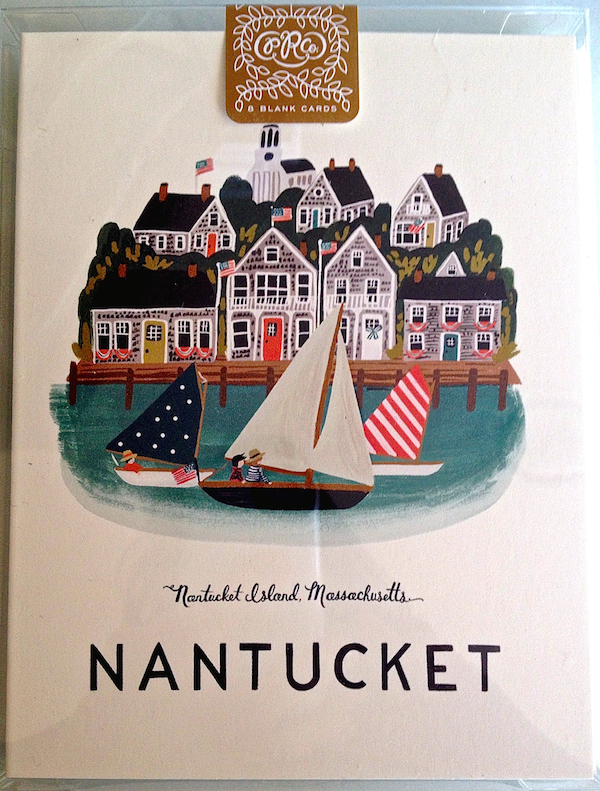 Rifle Paper Nantucket notecards