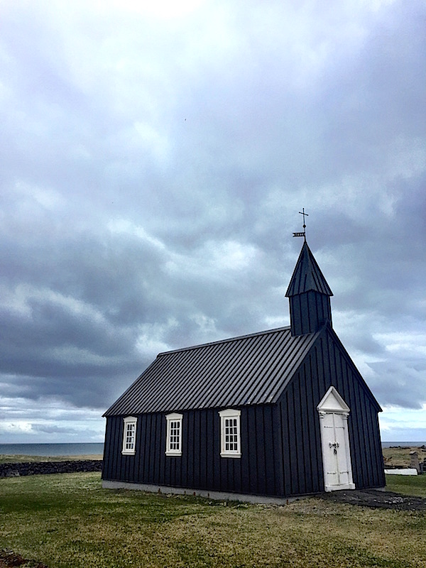 Iceland, black church of Buoir, photo by Susanna Salk