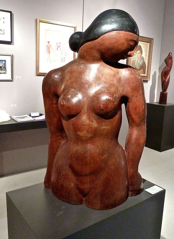 Robert Laurent The Bather at Tom Veilleux Gallery at the 2014 New York Art, Antique & Jewelry Show