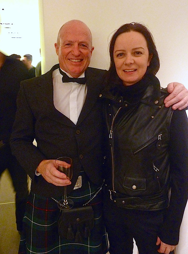Tom Hopkins-Gibson and Celine Cannon at Calvin Klein Home