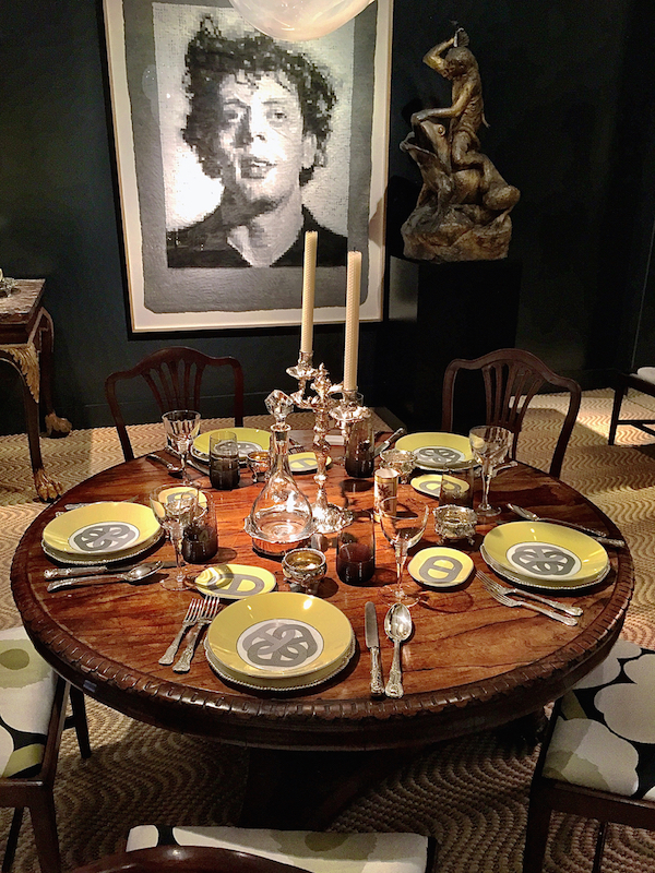 Russell Piccione dining room at the Sotheby's Showhouse