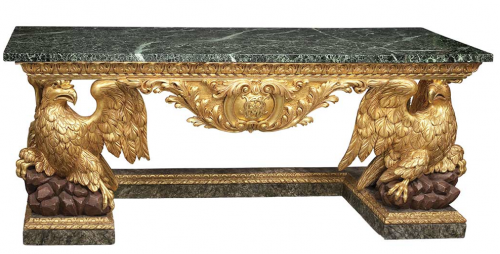 Period Regency console in Doyle New York auction