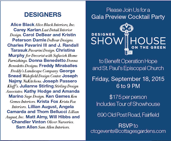 Showhouse on the Green Gala Preview Party