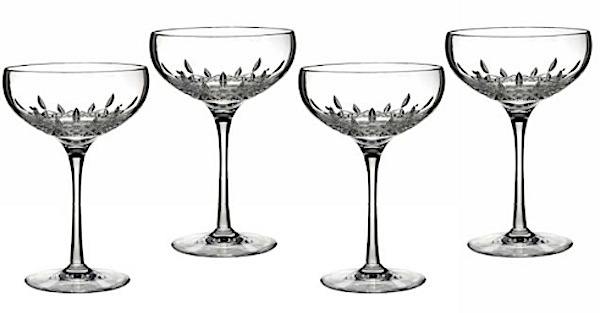 1920s style champagne glasses