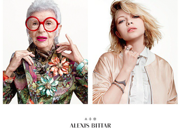 Style Knows No Age | Alexis Bitter campaign with Iris Apfel