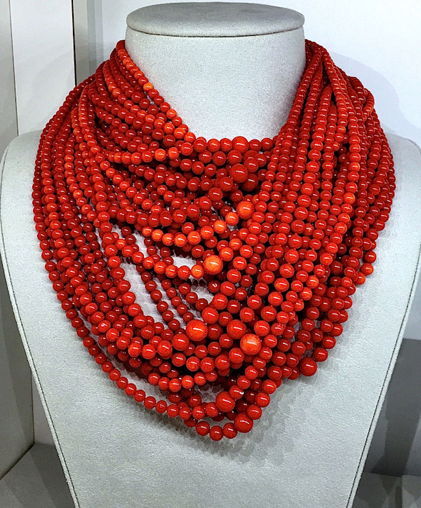 coral torsade at Sotheby's Important Jewels