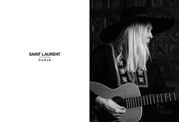 Style Knows No Age | Joni Mitchel for Saint Laurent