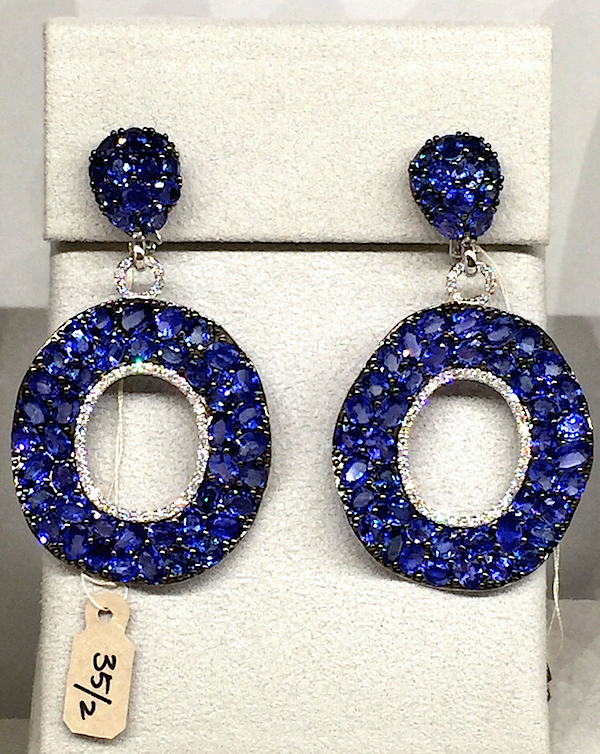 sapphire earrings at Sotheby's Important Jewels