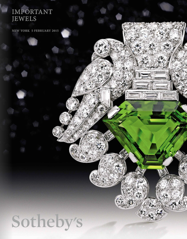 sotheby's important jewels catalogue