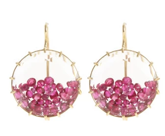 renee lewis "ruby shake" earrings at barnerys