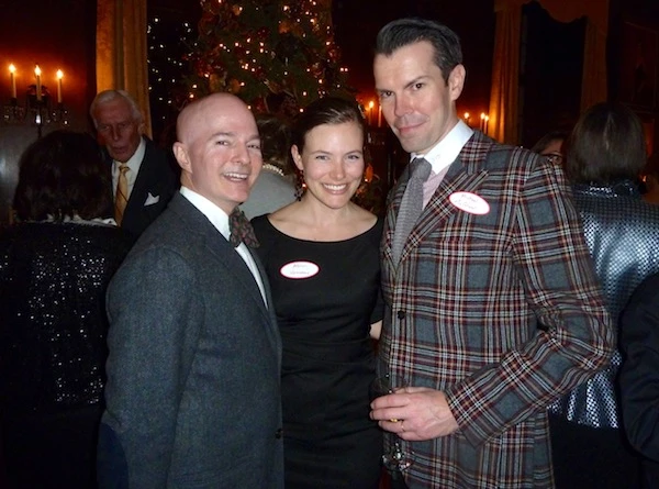 David Duncan, Allison Hennessy & Michael McGraw Antiquarian David Duncan, Designer Allison Hennessy and pr specialist Michael McGraw
