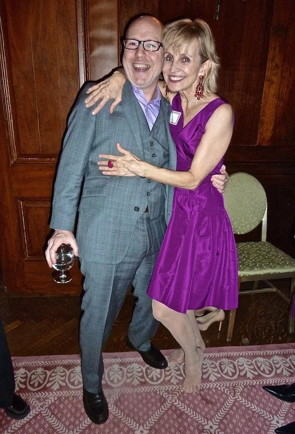 Guy Regal and Nancy Boszhardt Decorators Club Holiday Party