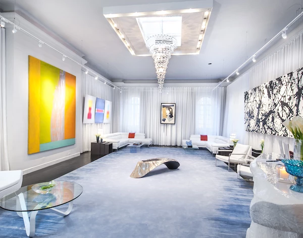 “Gallery Hopping in Miami” art gallery by Justin Shaulis Holiday House NYC 2014