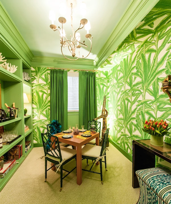 “New Year’s Eve at Home” by Leslie Banker for Pamela Banker Associates Holiday House 2014