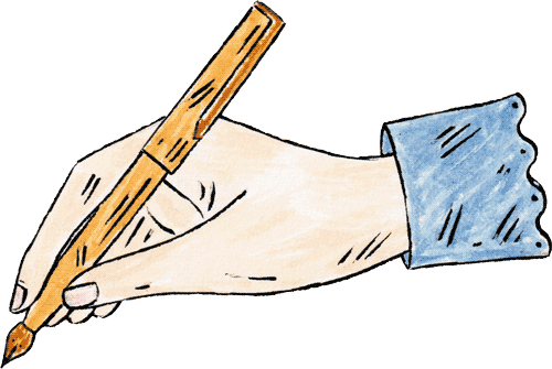 Illustration of hand