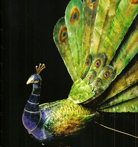 Maurice Sandoz Fabergé Imperial Peacock