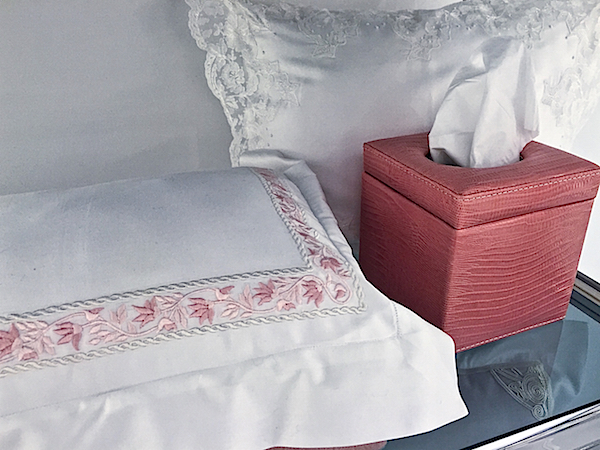 Luxury linens at E. Braun New York