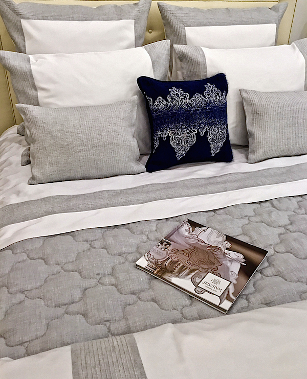 Jesurum luxury linens at E. Braun