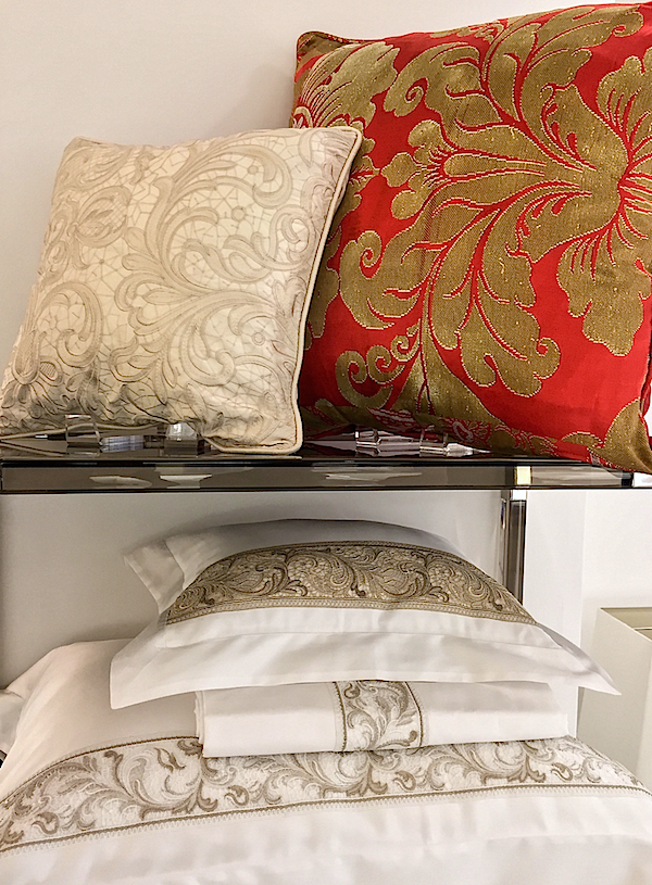 Jesurum luxury linens at E. Braun