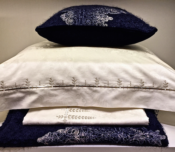 Jesurum luxury linens at E. Braun