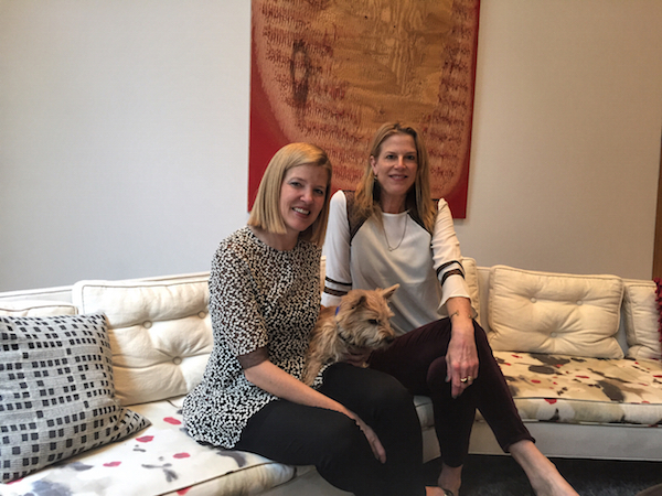 At Home with Susanna Salk and Lela Rose