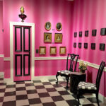 Elle Shushan booth at Winter Antiques Show