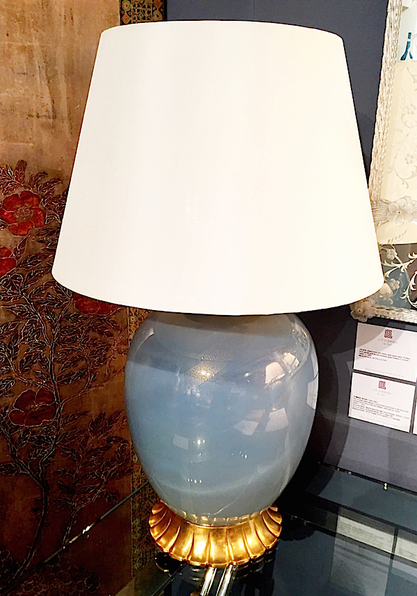 Tomaso Buzzi Venini lamp at Liz O'Brien