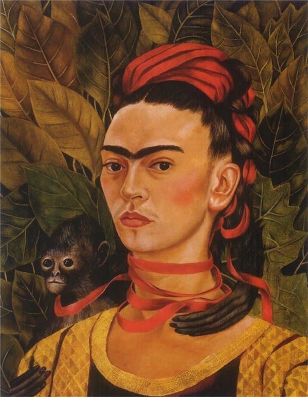 Frida Kahlo self-portrait