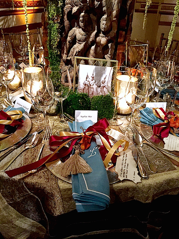 Katie Leede 2016 Orchid Dinner table