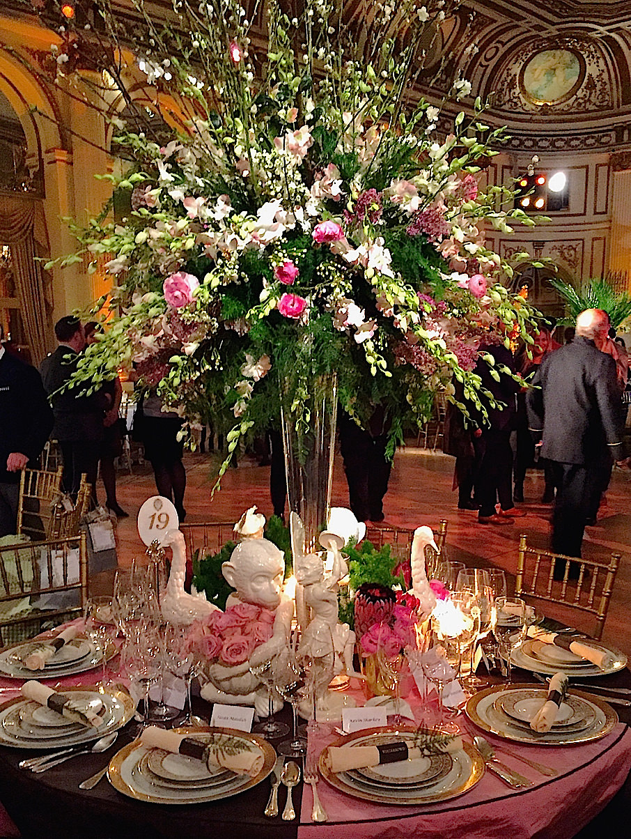 Rod Winterrowd 2016 Orchid Dinner table