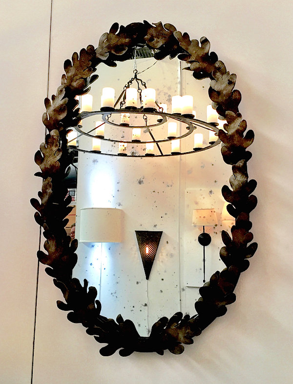 Ironware International Andrea Mirror at AD Design Show