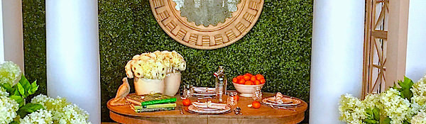 Going Green at the AD Design Show and Dining by Design