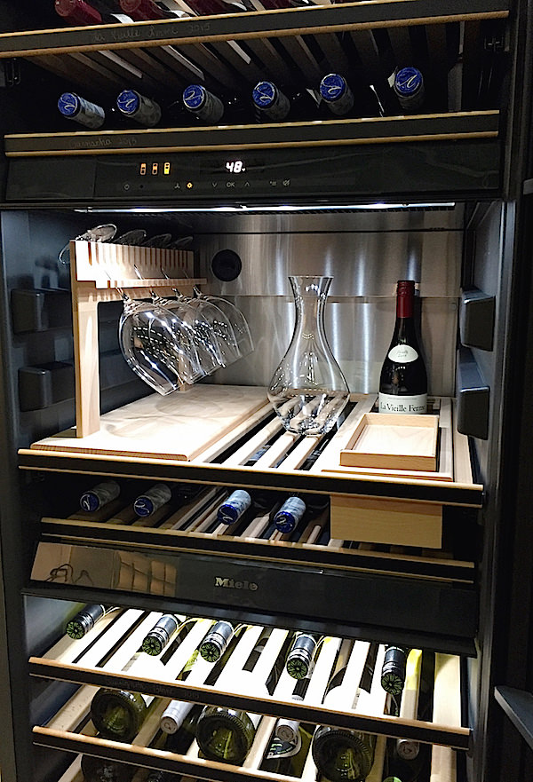 Miele wine fridge