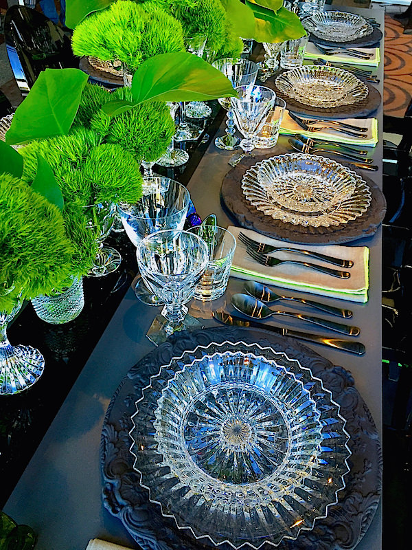 going green with Baccarat at DIFFA