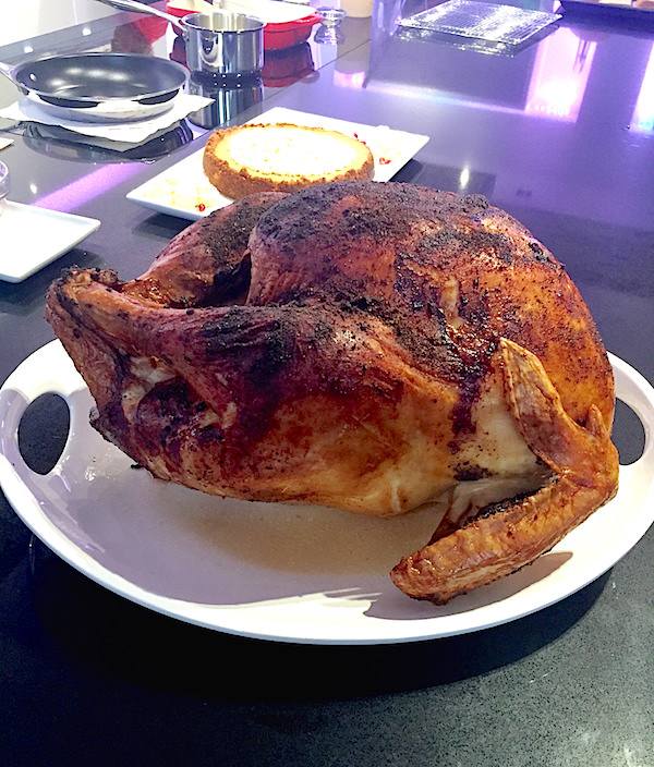 turkey cooked in Miele range oven