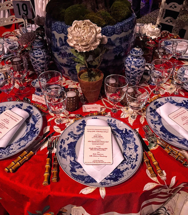 2016 Lenox Hill Neighborhood House Gala Alex Papachristidis and David Monn table