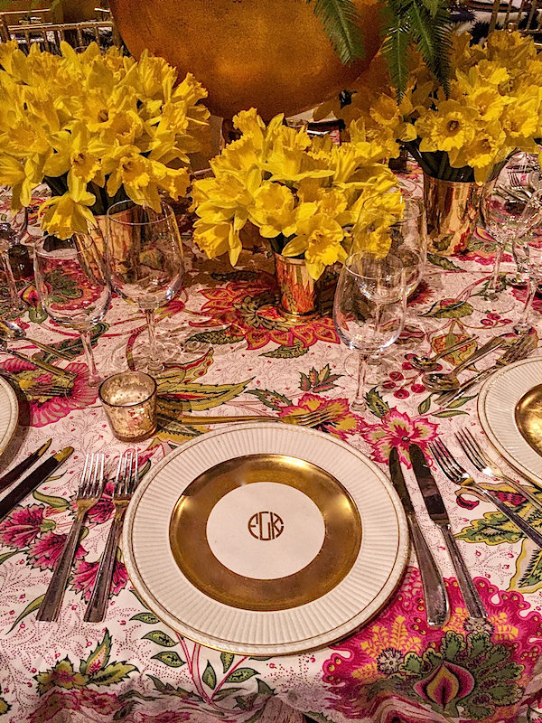 Lenox Hill Neighborhood House Gala Tables Sam Allen Interiors