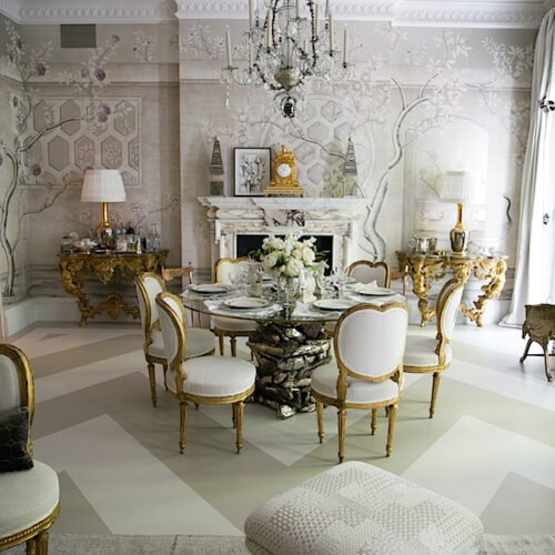 Alex Papachrisitid Kips Bay Showhouse Dining Room 1